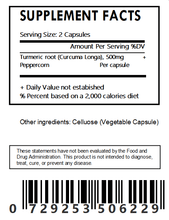 Load image into Gallery viewer, Organic Turmeric Root Powder