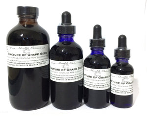 Tincture of Grape Seed contains 40% alcohol