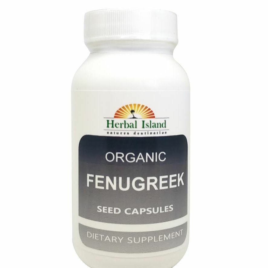 Organic Fenugreek Seed Powder Capsules 
