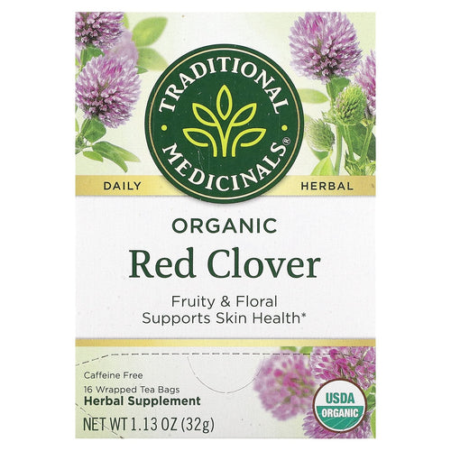 Organic Red Clover Fruity & Floral Supports skin Health 