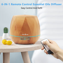 Load image into Gallery viewer, 550ml Essential Oil Diffuser,5 In 1 Aromatherapy Ultrasonic Cool Mist Humidifier