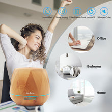 Load image into Gallery viewer, 550ml Essential Oil Diffuser,5 In 1 Aromatherapy Ultrasonic Cool Mist Humidifier
