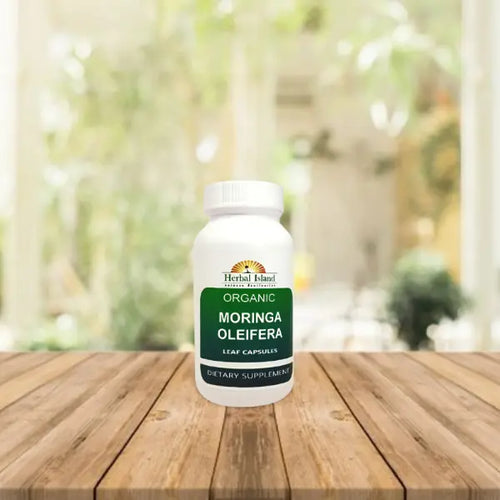 Organic Moringa Oleifera Capsules 500mg - Pure & Natural Superfood | Free Shipping 
