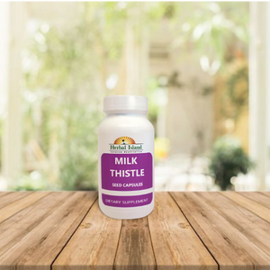 Milk Thistle Seed Powder Capsules - 500mg Each - Silybum Marianum