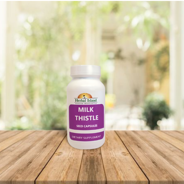 Milk Thistle Seed Powder Capsules - 500mg Each - Silybum Marianum