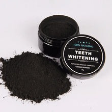 Load image into Gallery viewer, Activated Charcoal Teeth Whitening Powder - Organic &amp; Natural Black Toothpaste