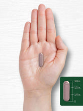 Load image into Gallery viewer, Bottle of Hibiscus Flower Capsules – 1,100 mg antioxidant herbal supplement for heart health, detox, and immune support – gluten-free, non-GMO, 120-day supply