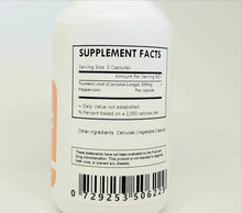 Load image into Gallery viewer, Organic Turmeric Root Powder Capsules 
