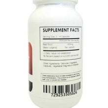 Load image into Gallery viewer, Organic Beet Root Powder Capsules - 500mg Each - Beta vulgaris - Various Sizes herbal-islandstore