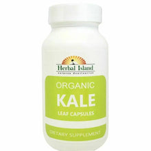 Load image into Gallery viewer, Kale Powder Capsules -500mg Each -(Brassica Oleracea) Organic Natural Superfood 