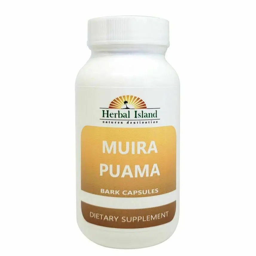 Muira Puama Bark – natural energy, libido, and cognitive support herb traditionally used to boost vitality and mental clarity