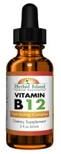 Load image into Gallery viewer, B12 Vitamin Liquid Drops - Fast Acting Complex - 2 fl oz Bottle - Free Shipping