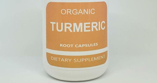 Organic Turmeric Root Powder & Peppercorn Capsules