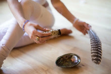 Load image into Gallery viewer, 3 Palo Santo Wood &amp; 3 White Sage Smudge Sticks lovelustbox
