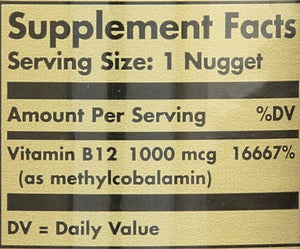 Vegan Vitamin B12 capsules